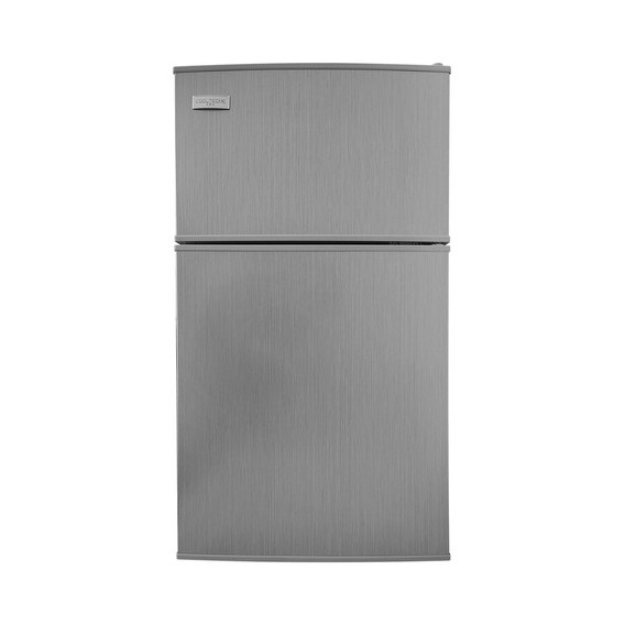 Refrigerador frigobar Red Velvet CTBCD7801 plateado con freezer 78L 120V
