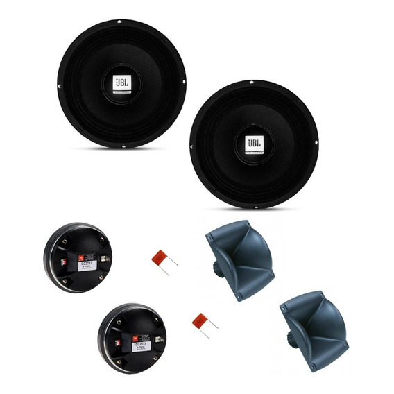 Woofer Jbl Selenium 8pw Pro + Driver Jbl D220ti + Corneta X2