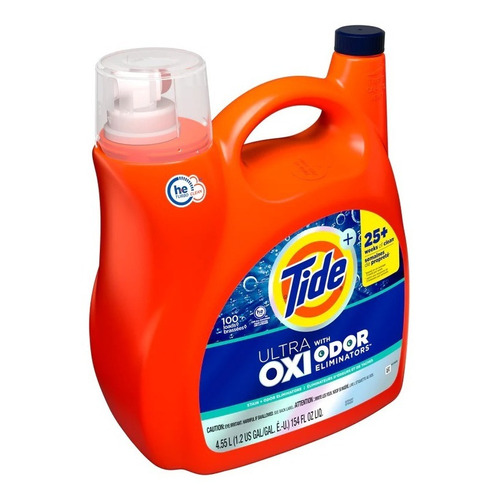 Detergente Concentrado Tide Ultra Oxy 107ld 4,55lt
