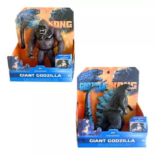 Muñeco Godzilla King Kong X2 Articulados 20cm 