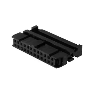 Conector Idc Latch 2,54mm 24 Vias Fêmea (kit 10 Peças)