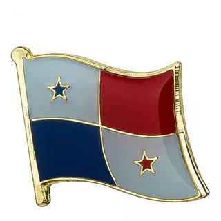 Pin Metalico Broche Bandera Panama Pasaporte Pais Adorno