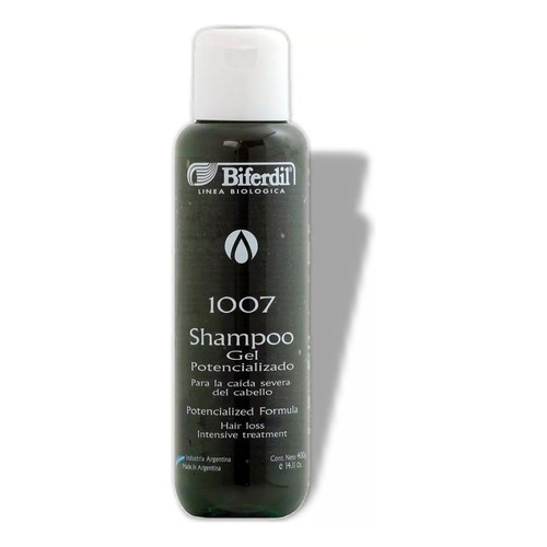 Shampoo Caida Severa Cabello Biferdil 1007 Potenciado 400ml