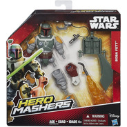 Star Wars Hero Mashers Boba Fett Original Hasbro 