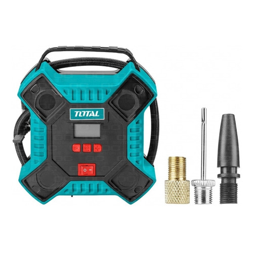 Mini Compresor Inflador 12v Aire Portatil Total 160psi + Acc Color Turquesa Fase eléctrica Monofásica Frecuencia 50 Hz