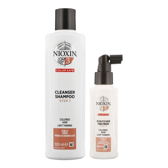 Nioxin-3 Shampoo 300ml + Loción Capilar Cabello Natural