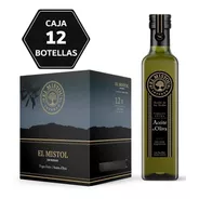 Aceite De Oliva El Mistol Premium X 500ml (caja 12 Botellas)