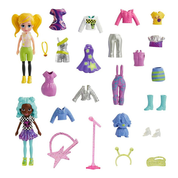 Polly Pocket Set De Juego Paquete De Modas Grande