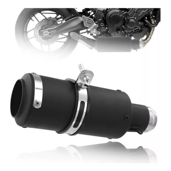 Tubo Escape Silenciador Moto Deportivo Tipo Sc Carbono 51mm 