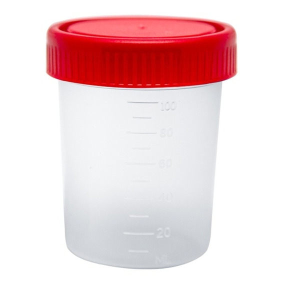 Vaso Recolector Estéril Empaque Individual 100ml C/200 Pzas