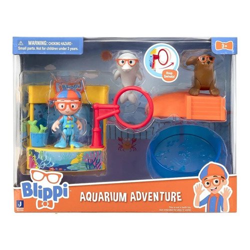 Blippi Acurario Personaje Con Accesorios Blippi De 10 Cm