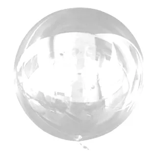 50 Globos Bobo Globos Burbuja Ballón Pvc Transparente 12in