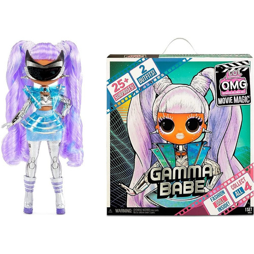 L.o.l Lol Omg Movie Magic Gamma Babe 2 Outfits 25 Sorpresas