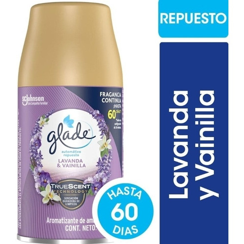 Glade Repuesto Lavanda Y Vainilla  Para Aparato Automático 