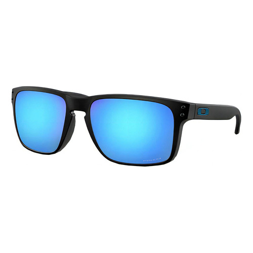 Gafas de sol Oakley Holbrook X555, color gris mate y ahumado, color negro, lente de color 24 quilates