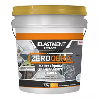 Verniz Pu Manta Líquida Zero Obra  Elastment 3,5kg  Incolor