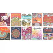 Libro Mandalas Para Iluminar Colorear Paquete Varios Terapia