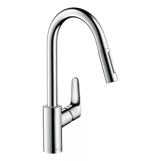 Grifo De Cocina Monocomando Hansgrohe Focus M41 31815 Extensible  Acabado Cromado