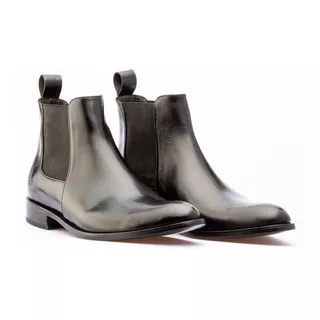 Botas Para Hombre Elastico Beatles 100%cuero