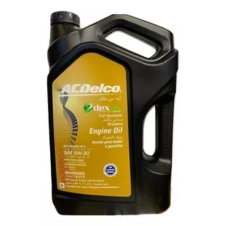 Lubricante Sintetico Acdelco 5w30 Dexos 1 Bidon 4 Lts 