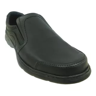 Zapato Vestir Negro Cuero Free Confort, Ultralivianos 39- 45