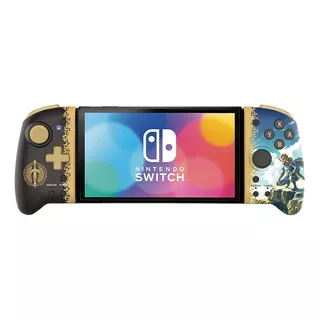 Hori - Controlador Zelda Pro Split Pad Para Nintendo Switch Color Multicolor