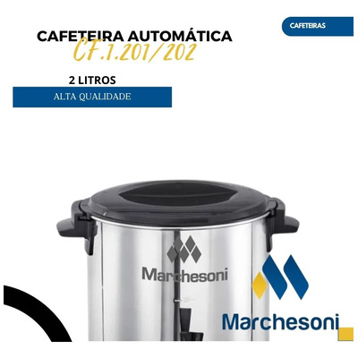 Cafeteira 2 Litros 220v Marchesoni Automática Lanchonete