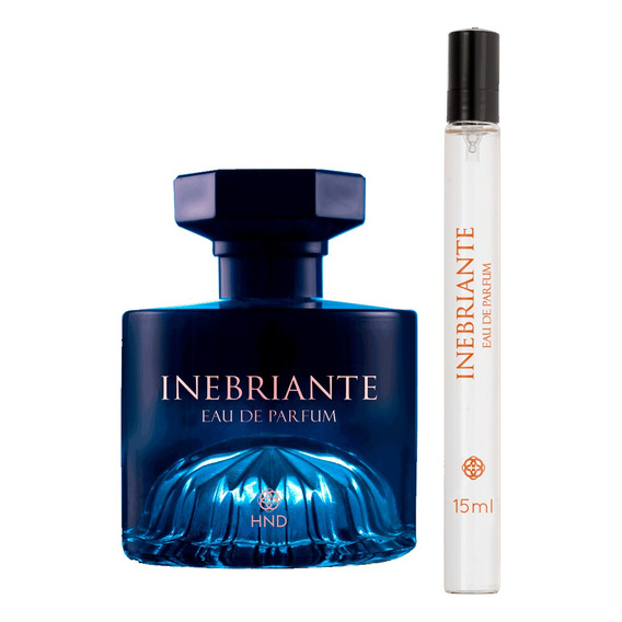 Inebriante Perfume De Hombre Con Mini 15ml Hinode