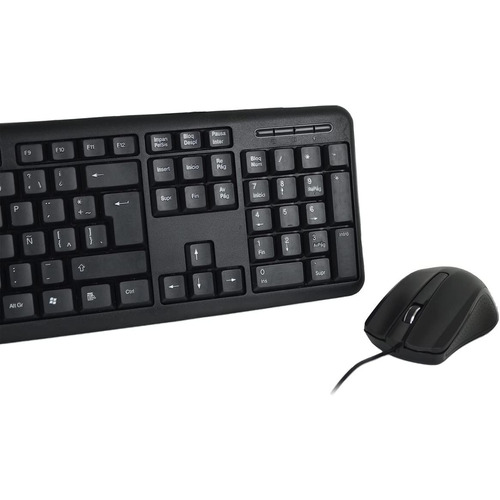 Teclado Y Mouse Alambrico Perfect Choice Usb Pc-201076 Color del mouse Negro Color del teclado Negro