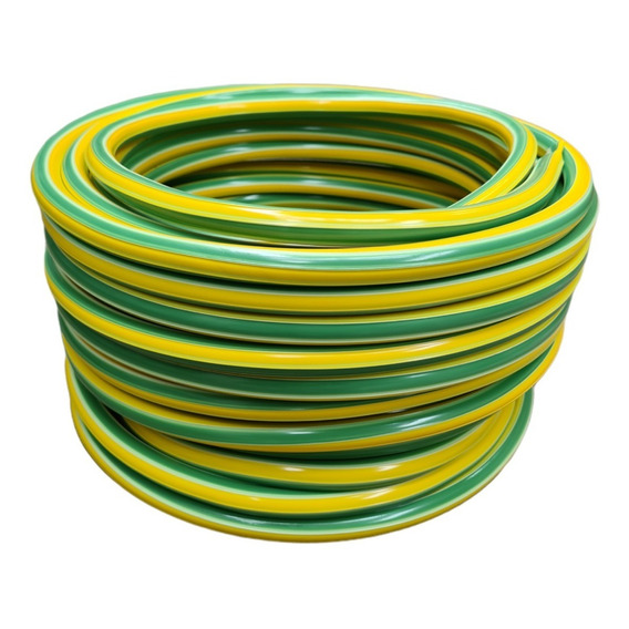 Manguera Riego Jardin Reforzada 1/2 13mm X 25 Mts Rollo Color Verde oscuro