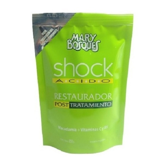 Mary Bosques Shock Acido Restaurador X 250g - Doypack Promo