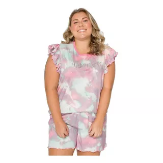 Pijama Feminino Plus Size Daisydays Happiness Evanilda 0003 