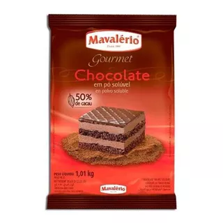 Chocolate Em Pó Solúvel 50% 1kg Mavalério