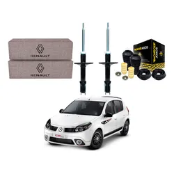  Kit Amortecedor Dianteiro Sandero Gt Line 1.6 2011 A 2013