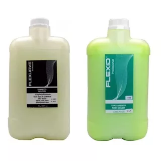 Shampoo 5l + Acondicionador 5l Flexuave 