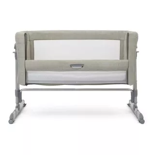 Cuna Colecho Bebé Joie Roomie Glide Con Ruedas Portatil Color Beige