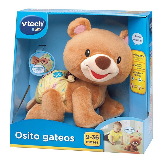 Osito Gateos Vtech Incentiva Gateo Música Luz Números