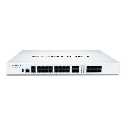 Firewall Fortinet Fortigate 200f 1 Año Licencia Forticare Color Blanco