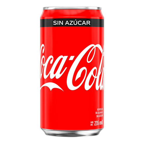 Refresco Coca-cola Sin Azúcar Lata De 235ml