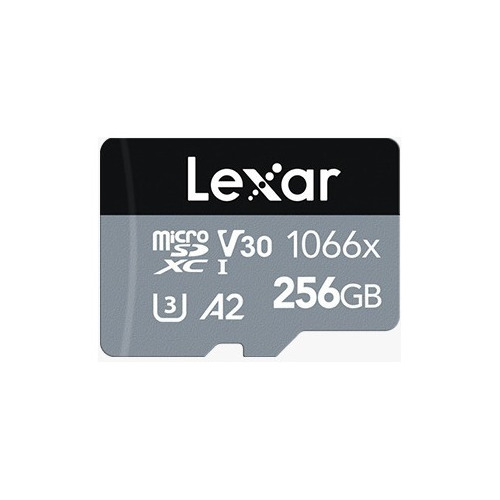 Tarjeta de memoria microsd Lexar C10 U3 V30 160 MB/s 256 GB