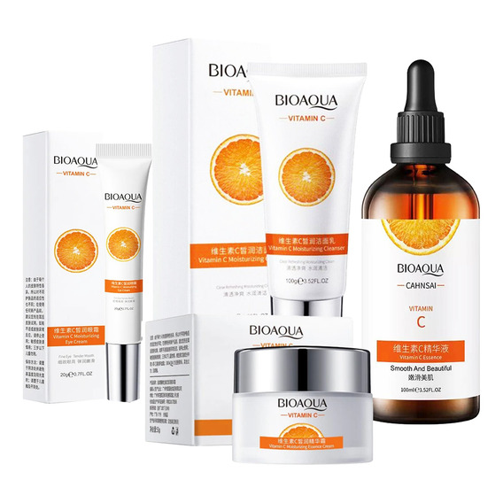 Kit Facial Vitamina Cbioaqua X4 - L a $9804