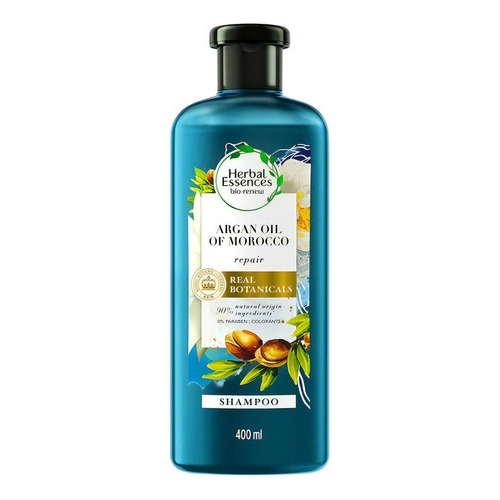 Shampoo Herbal Essences Bio:Renew Argan Oil Of Morocco de vainilla en botella de 400mL por 1 unidad