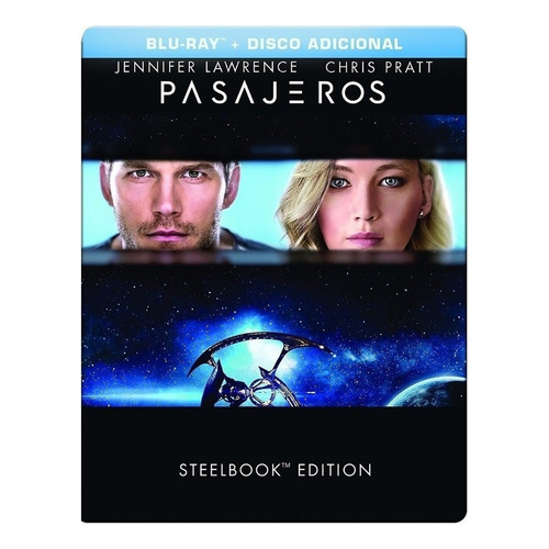 Pasajeros Passengers Steelbook Pelicula Blu-ray + Bonus