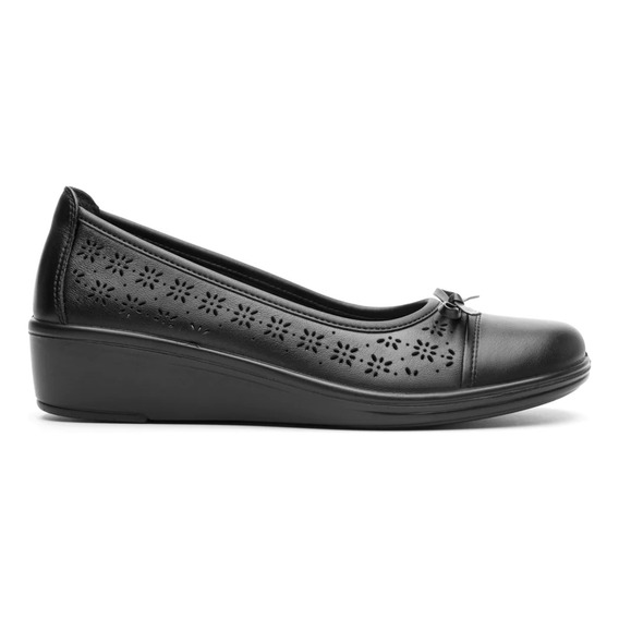 Zapato Dama Ballerina Flexi 45608 Plantilla Casual Negro
