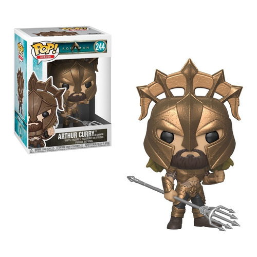 Figura Funko Dc Comics Aquaman Arthur Curry Gladiator