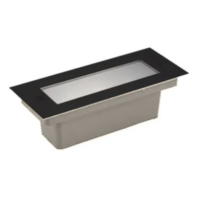 Embutido Pared Phila Led 2w Aluminio Calido Negro