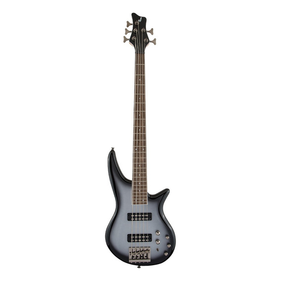 Jackson Js Series Sp Bass Js3v, Silverburst, Bajo Eléctrico Cantidad De Cuerdas 5 Color Negro Orientación De La Mano Diestro