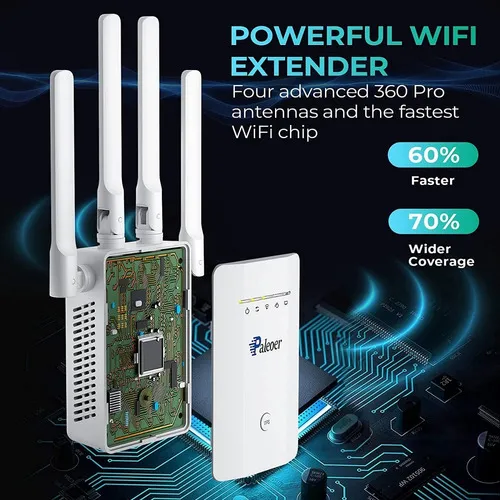 Repetidor / repetidor wifi 5g, 110/230v, 1200mbps / wl.34