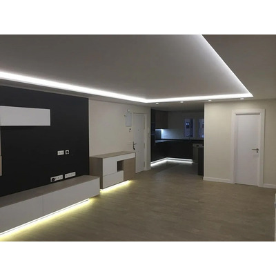 Cinta Led 5050 Interior Rollo 5 Metros Ip 20 Con Fuente 12v