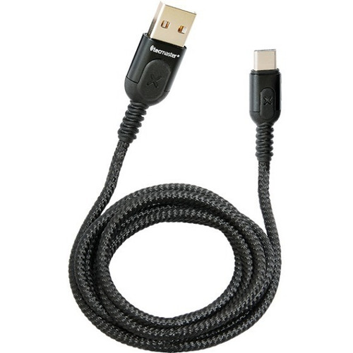 Cable Datos Usb Tipo C  Con Ciclo Rgb Tecmaster